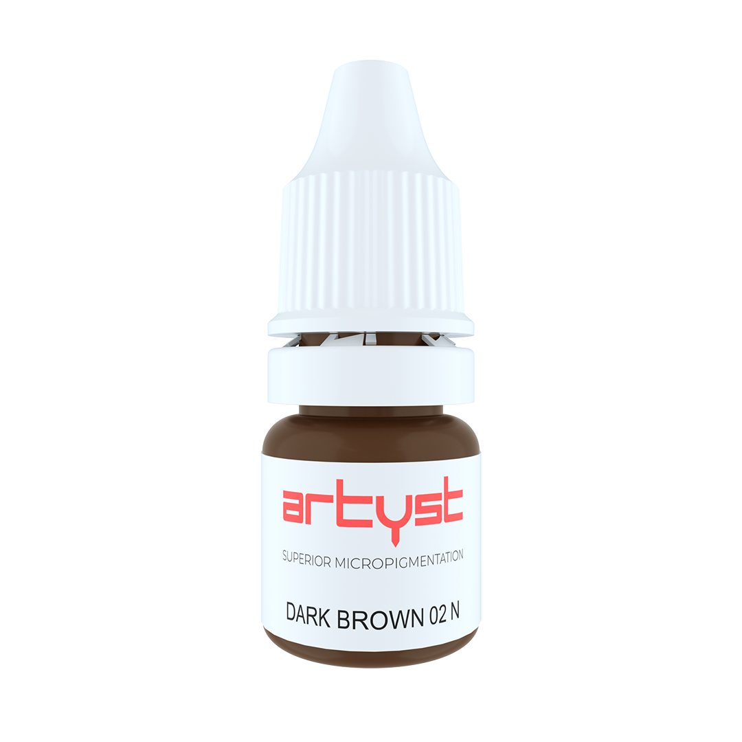 ARTYST Augenbrauen-Pigmente Dark Brown 02 Neutral 10 ml