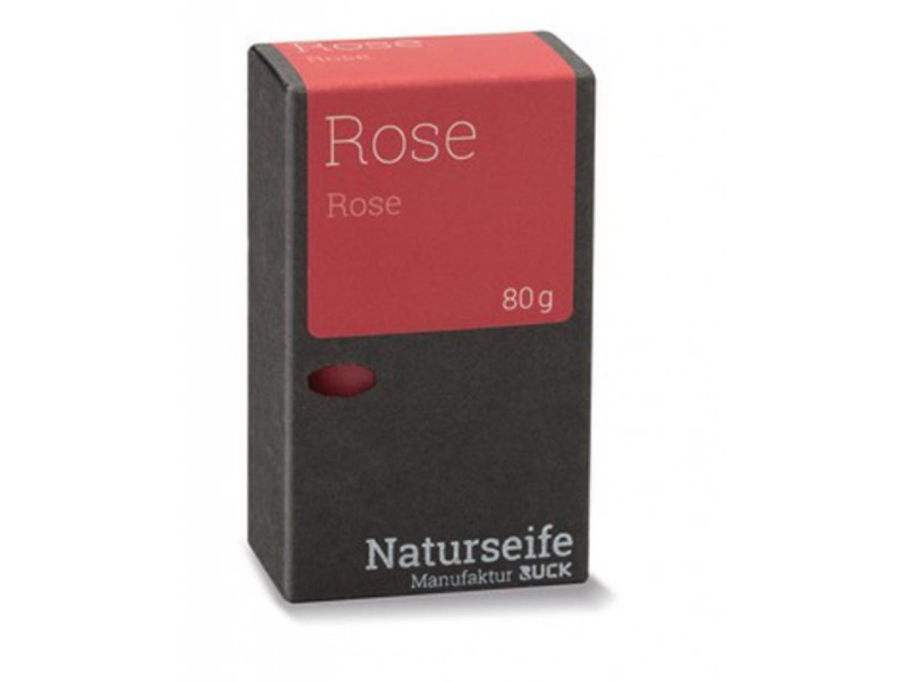 RUCK Naturseife Rose 80 g