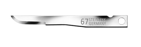 OR Nagelspaltermesser | 10 Stück Figur 67 OR Nagelspaltermesser | 10 Stück Figur 67