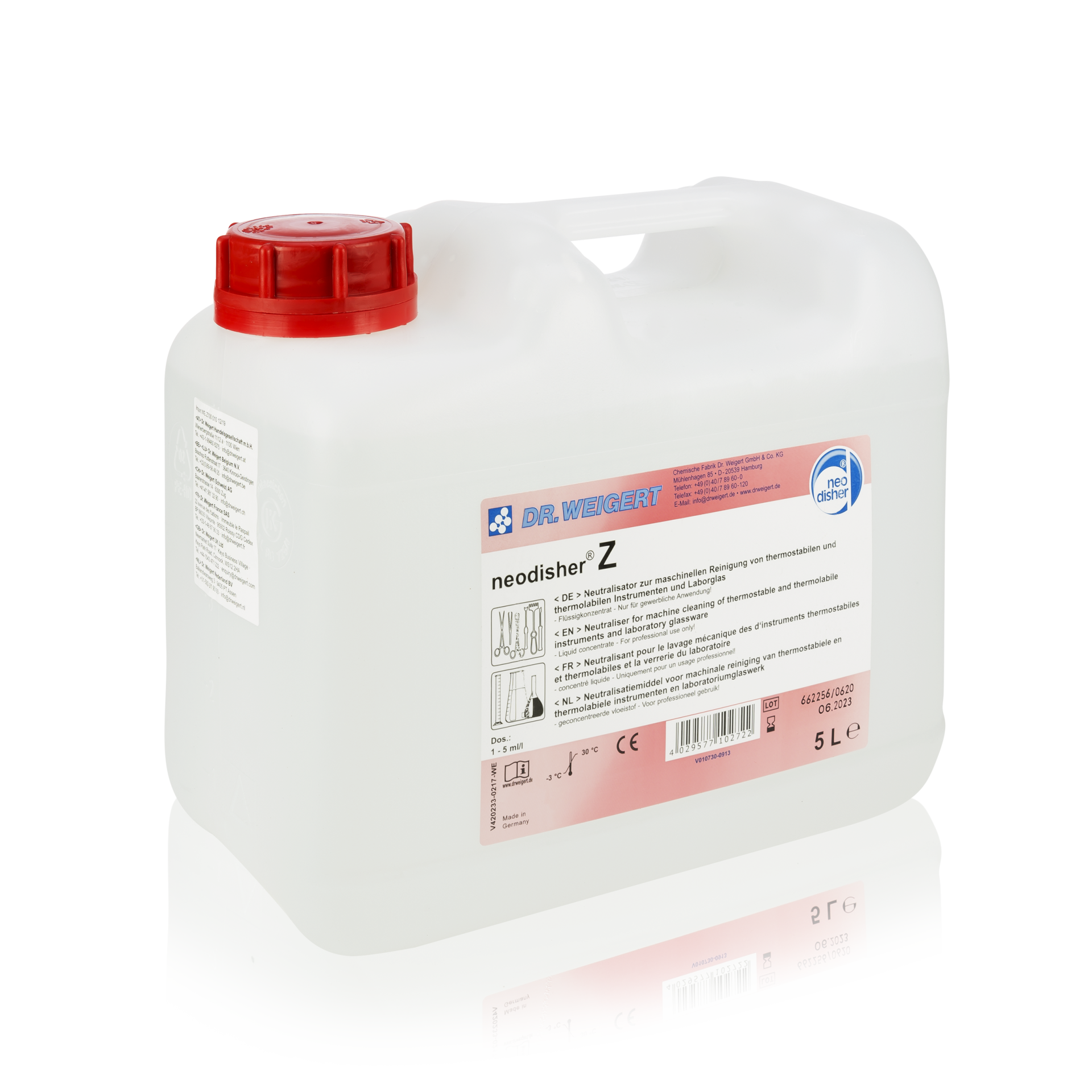🌸 neodisher Z Neutralisator 5 Liter 🌸 neodisher Z Neutralisator 5 Liter