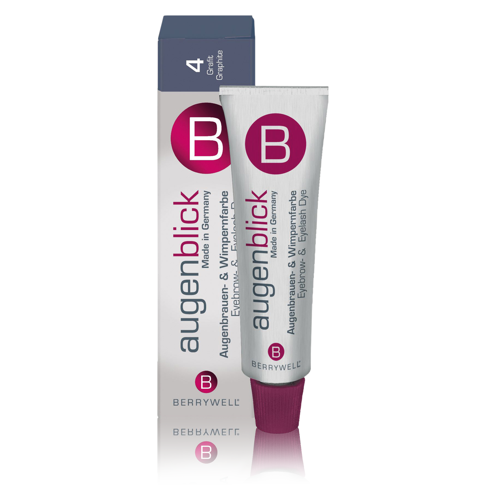 Berrywell Wimpernfarbe grafit Nr. 4, 15 ml Berrywell Wimpernfarbe grafit Nr. 4, 15 ml