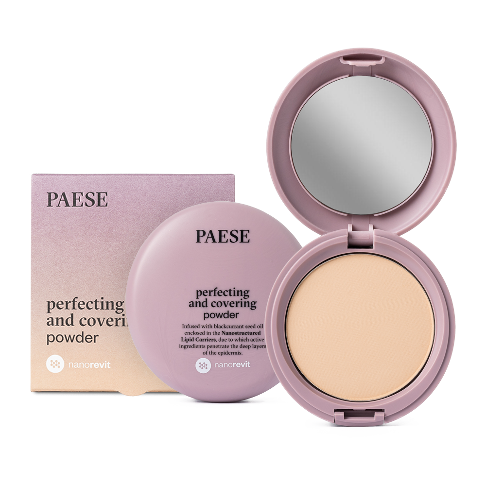 PAESE Nanorevit Perfecting and Covering Powder 9 g warm beige  PAESE Nanorevit Perfecting and Covering Powder 9 g warm beige