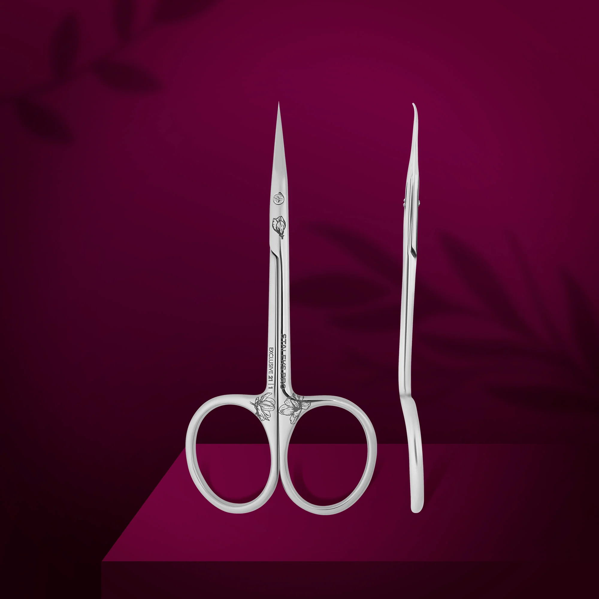 STALEKS Professionelle Nagelhautschere Mit Haken EXCLUSIVE 21 Typ 1 (Magnolia) STALEKS Professionelle Nagelhautschere Mit Haken EXCLUSIVE 21 Typ 1 (Magnolia)