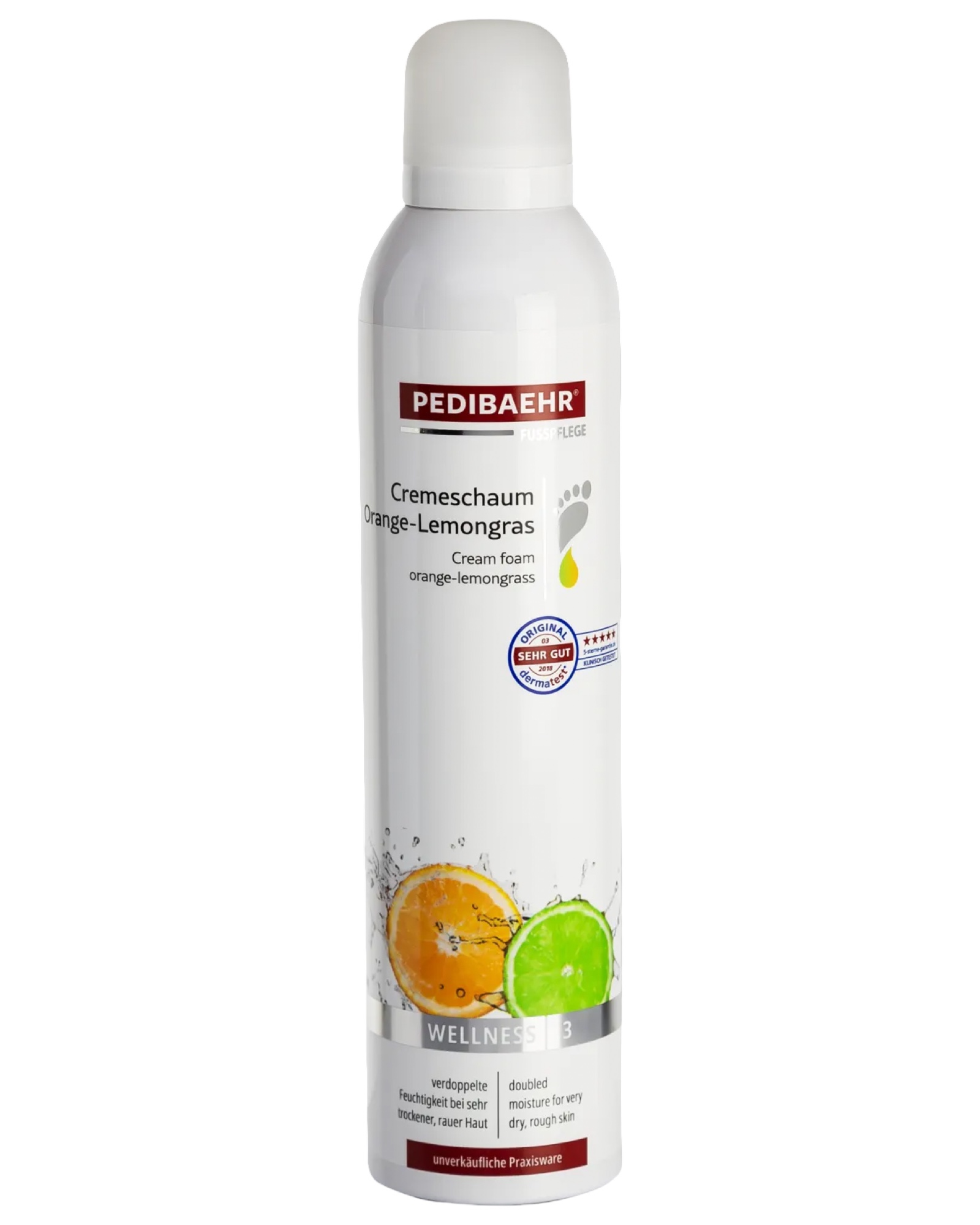PEDIBAEHR Cremeschaum Orange-Lemongrass 300 ml