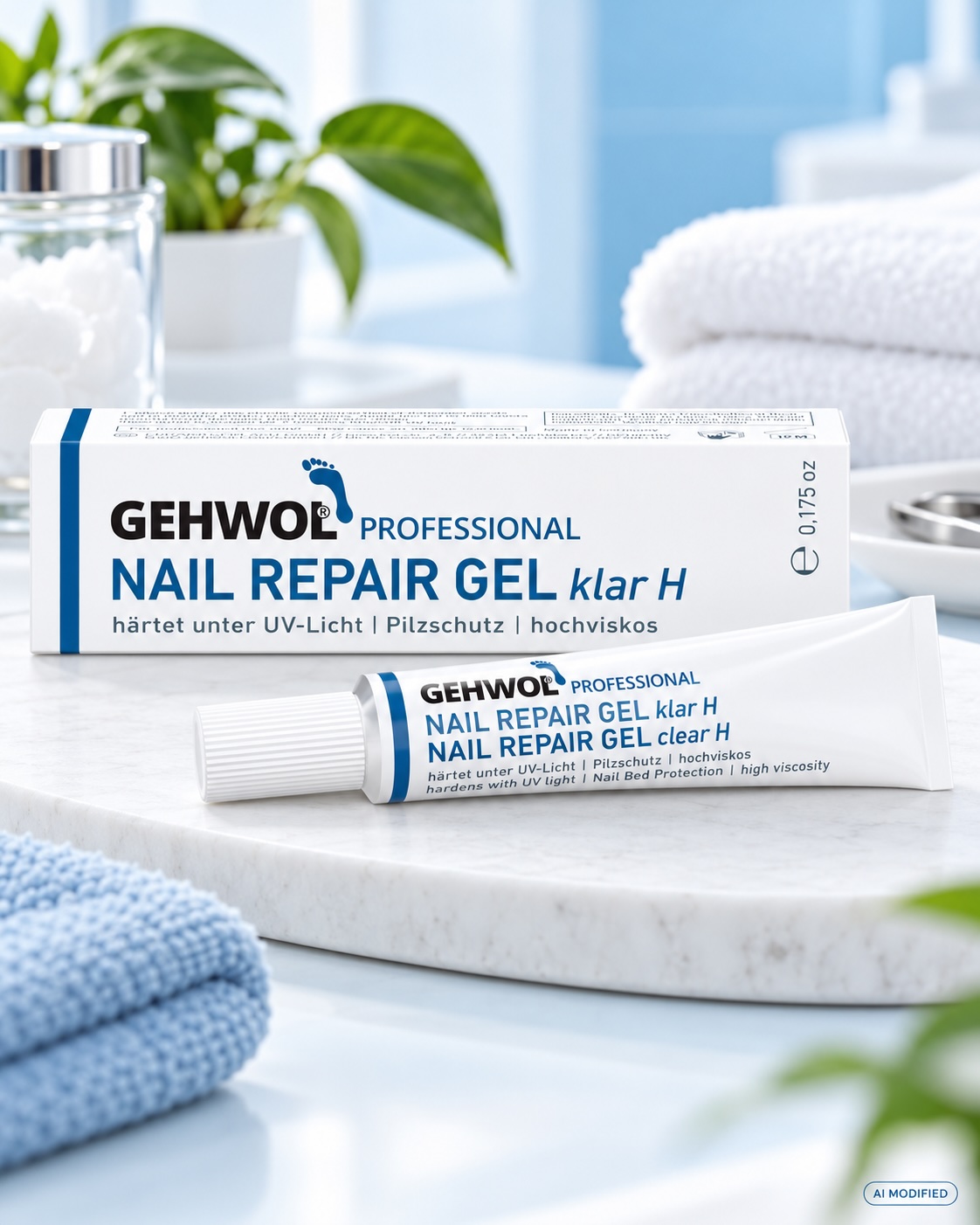 GEHWOL Nail repair Gel klar H, hochviskos 5 ml Tube