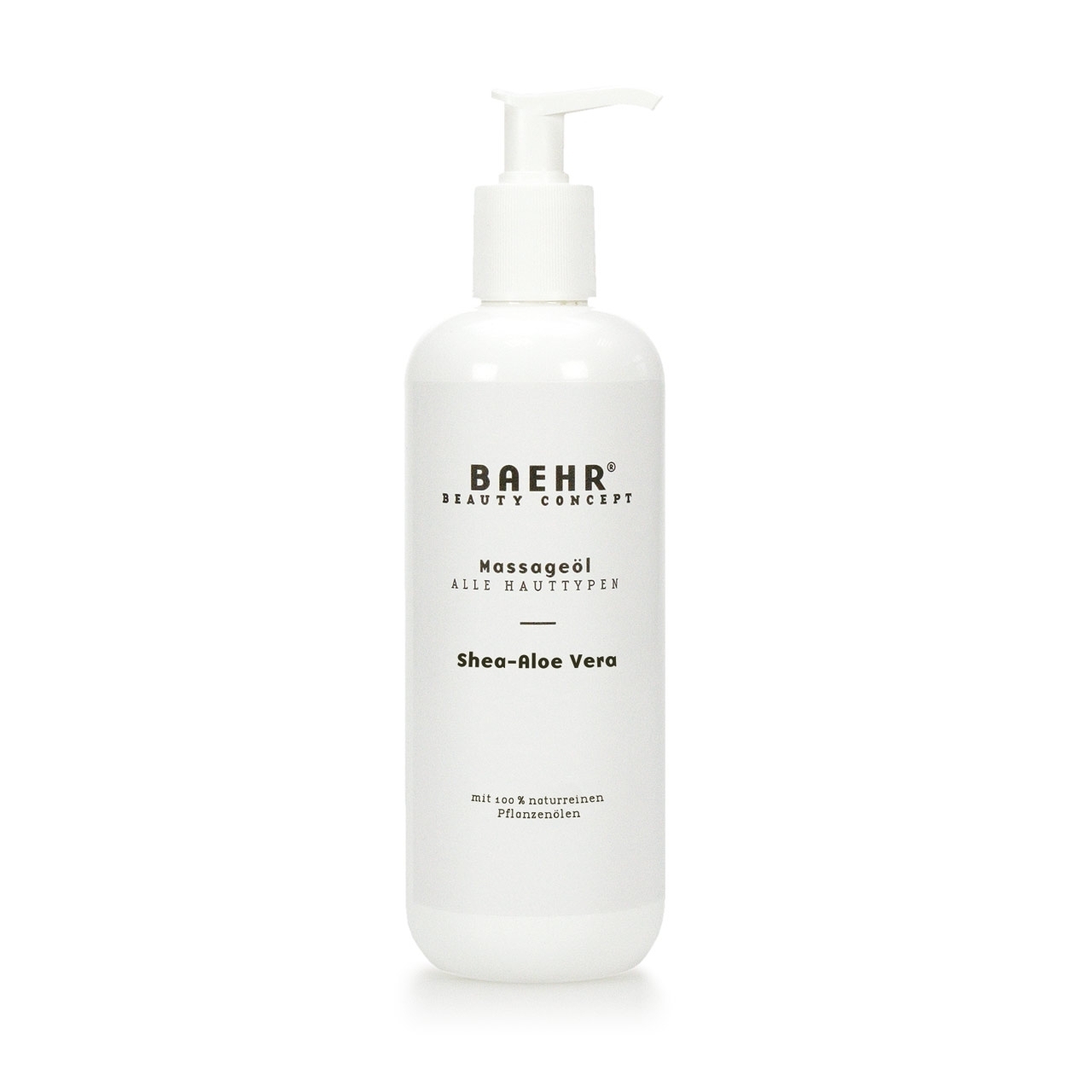 BAEHR BEAUTY CONCEPT Massageöl Shea-Aloe Vera Pumpflasche 500 ml BAEHR BEAUTY CONCEPT Massageöl Shea-Aloe Vera Pumpflasche 500 ml