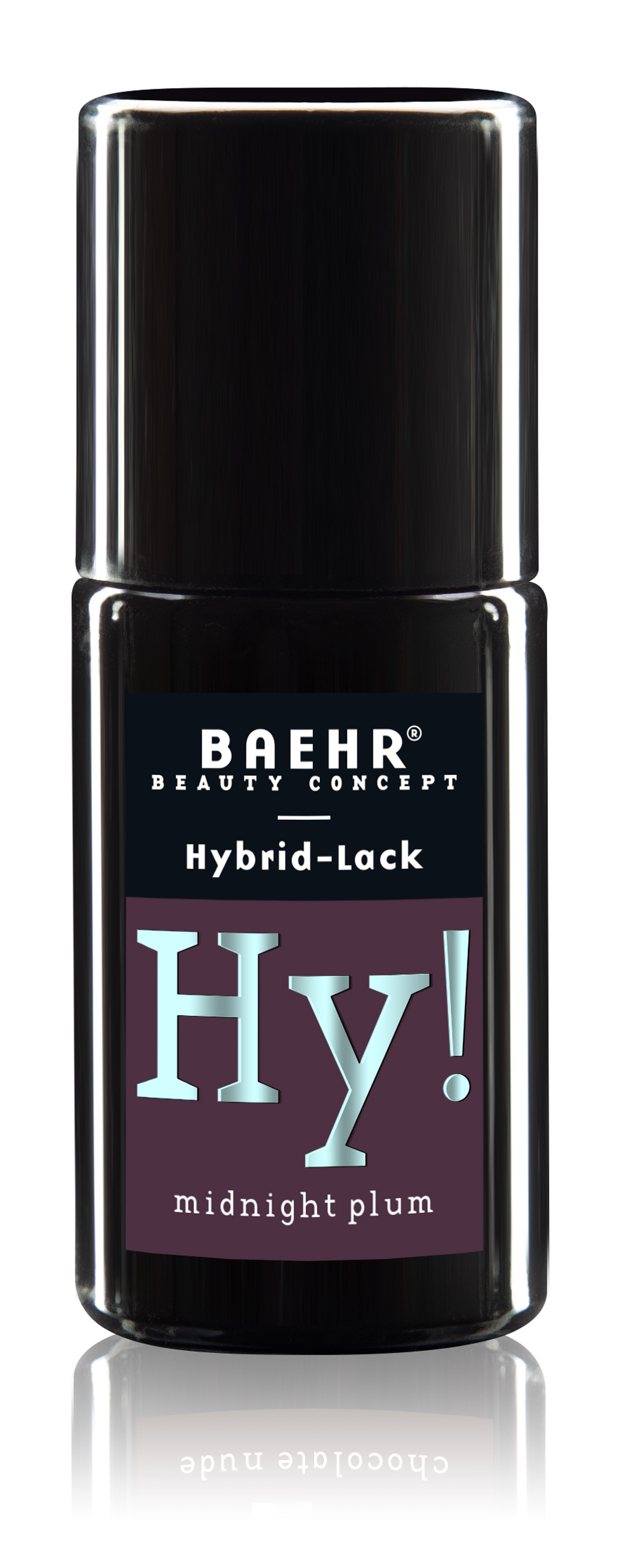 BAEHR BEAUTY CONCEPT - NAILS Hy! Hybrid-Lack, midnight plum 8 ml