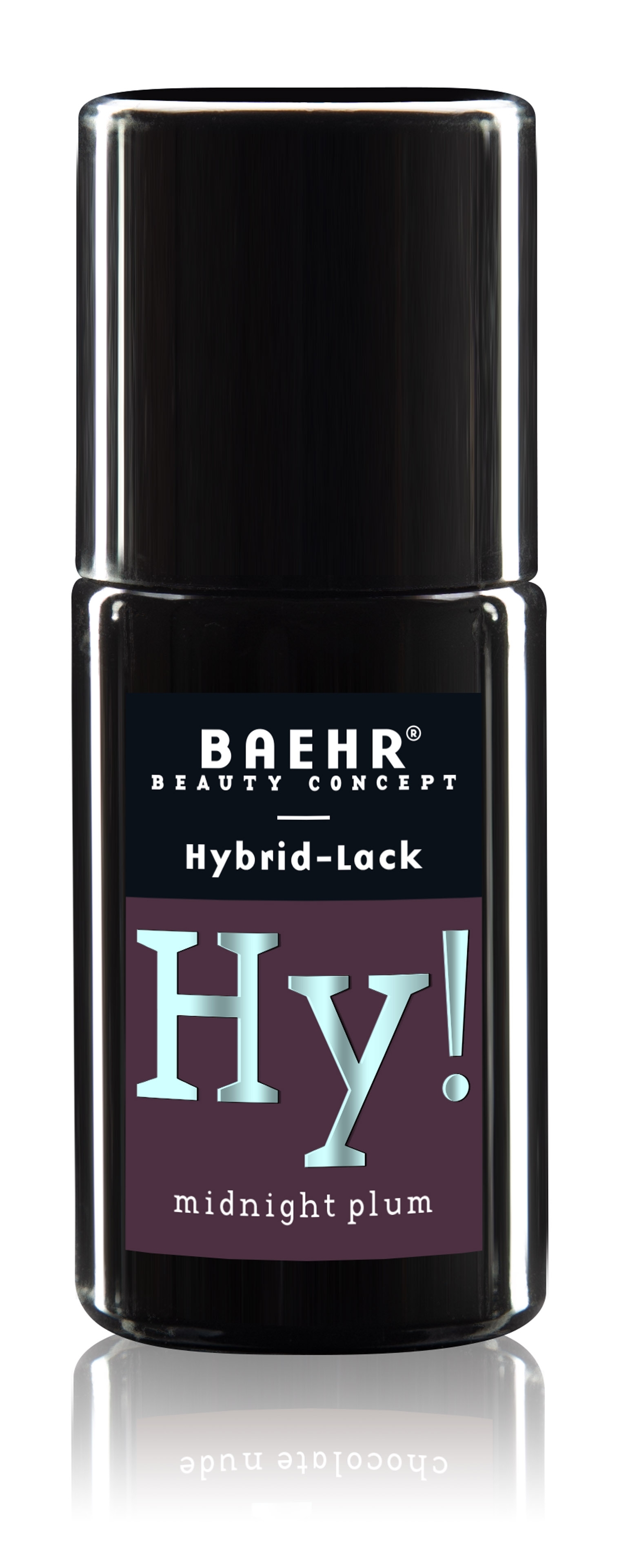 BAEHR BEAUTY CONCEPT - NAILS Hy! Hybrid-Lack, midnight plum 8 ml BAEHR BEAUTY CONCEPT - NAILS Hy! Hybrid-Lack, midnight plum 8 ml