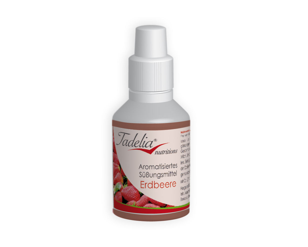 Tadelia® Aromatisiertes Süßungsmittel - Erdbeere 30 ml Tadelia® Aromatisiertes Süßungsmittel - Erdbeere 30 ml
