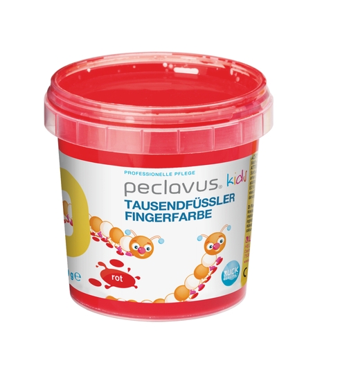 peclavus kids Fingerfarbe rot | 150 g peclavus kids Fingerfarbe rot | 150 g