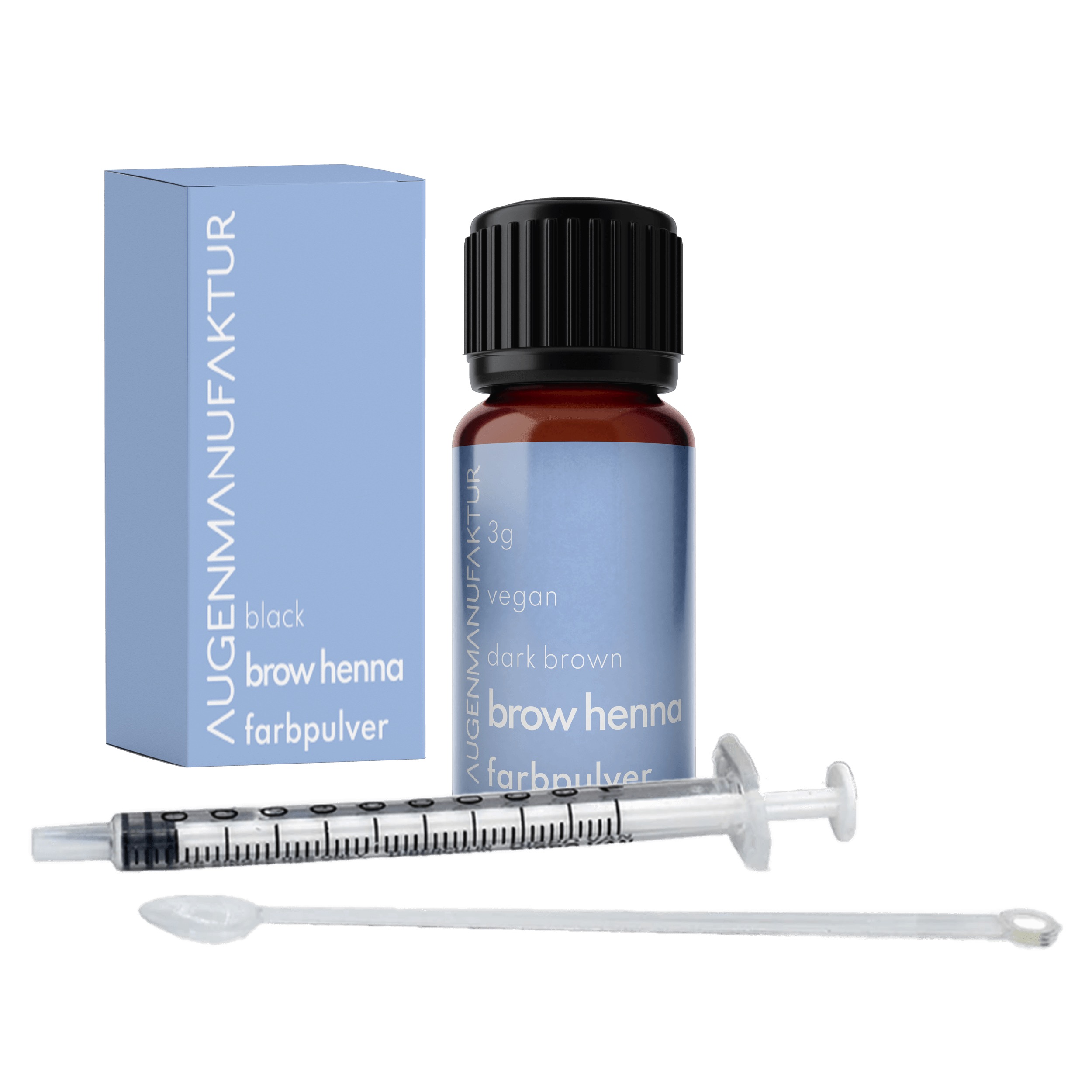 AUGENMANUFAKTUR Brow Henna basis Kit Dark Brown Farbpulver 3 x 1 g AUGENMANUFAKTUR Brow Henna basis Kit Dark Brown Farbpulver 3 x 1 g