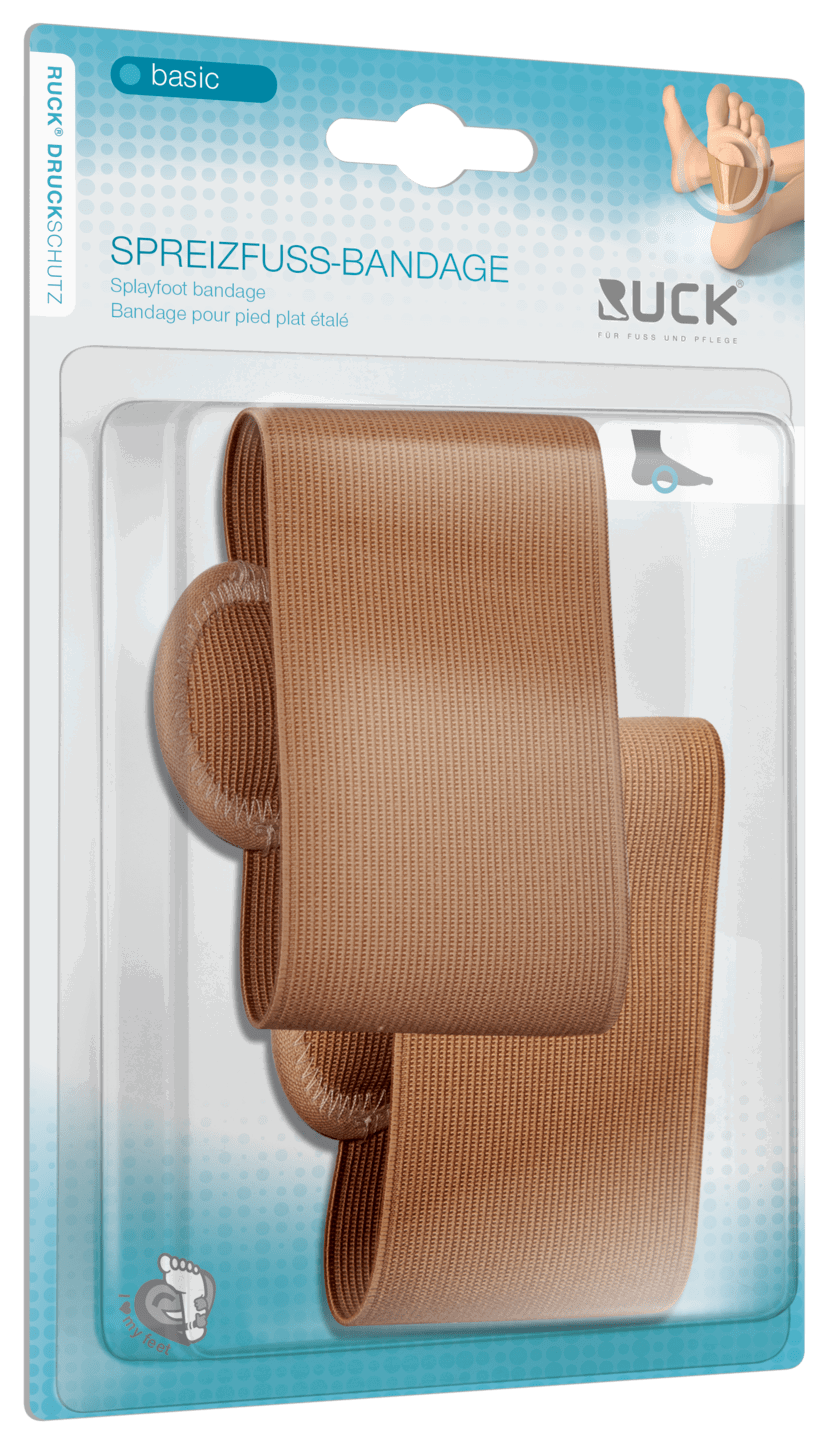 RUCK DRUCKSCHUTZ basic Spreizfuß-Bandage | Gr. 23 cm RUCK DRUCKSCHUTZ basic Spreizfuß-Bandage | Gr. 23 cm