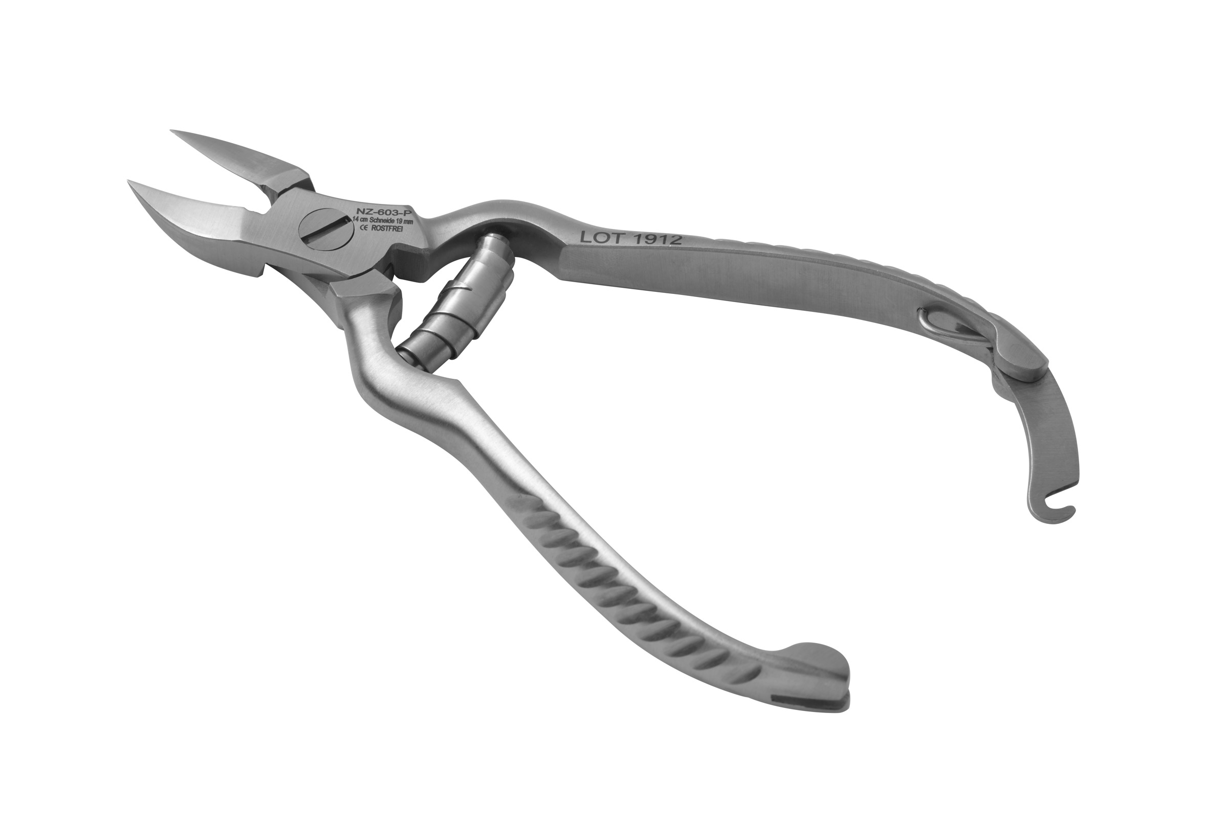 Tadelia® Professional Nagelzange für Fußpflege und Podologie | NZ-603-P | Länge 14 cm Schneide 19 mm  Tadelia® Professional Nagelzange für Fußpflege und Podologie | NZ-603-P | Länge 14 cm Schneide 19 mm
