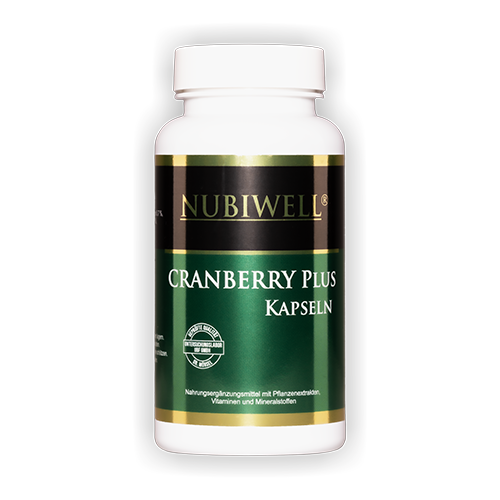 Nubiwell Cranberry plus Kapseln à 368 mg = 33,1 g Nubiwell Cranberry plus Kapseln à 368 mg = 33,1 g