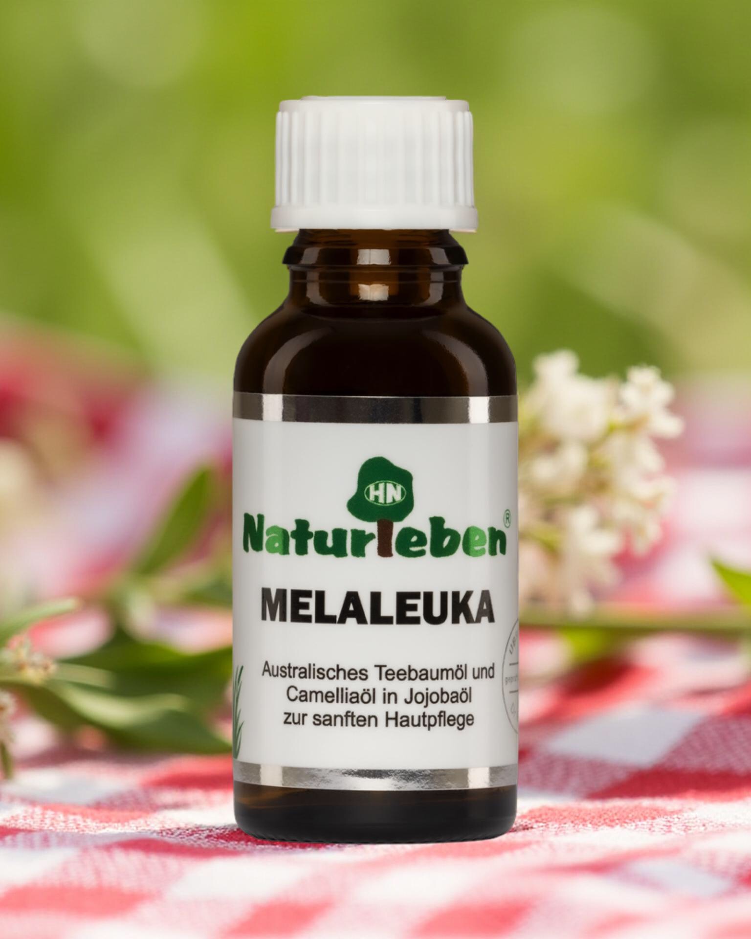 Melaleuka und Camellia in Jojobaöl 20 ml Melaleuka und Camellia in Jojobaöl 20 ml