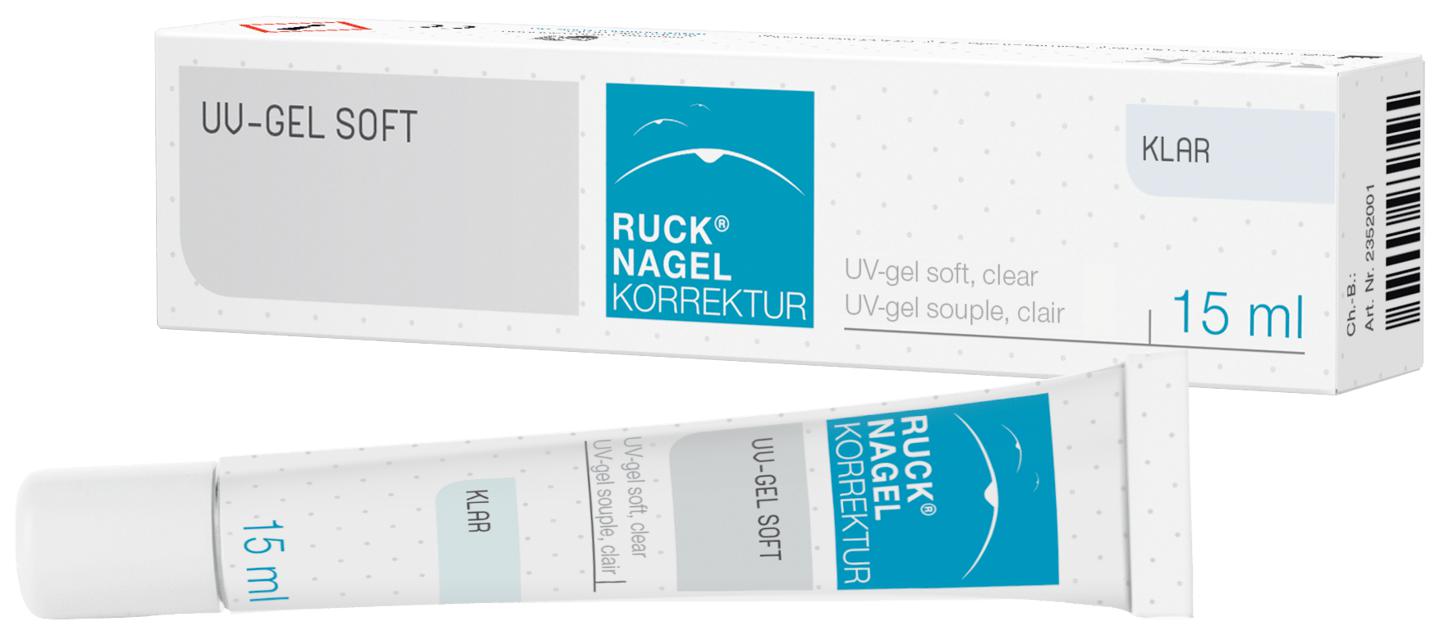 RUCK NAGELKORREKTUR UV-Gel | klar 15 ml RUCK NAGELKORREKTUR UV-Gel | klar 15 ml