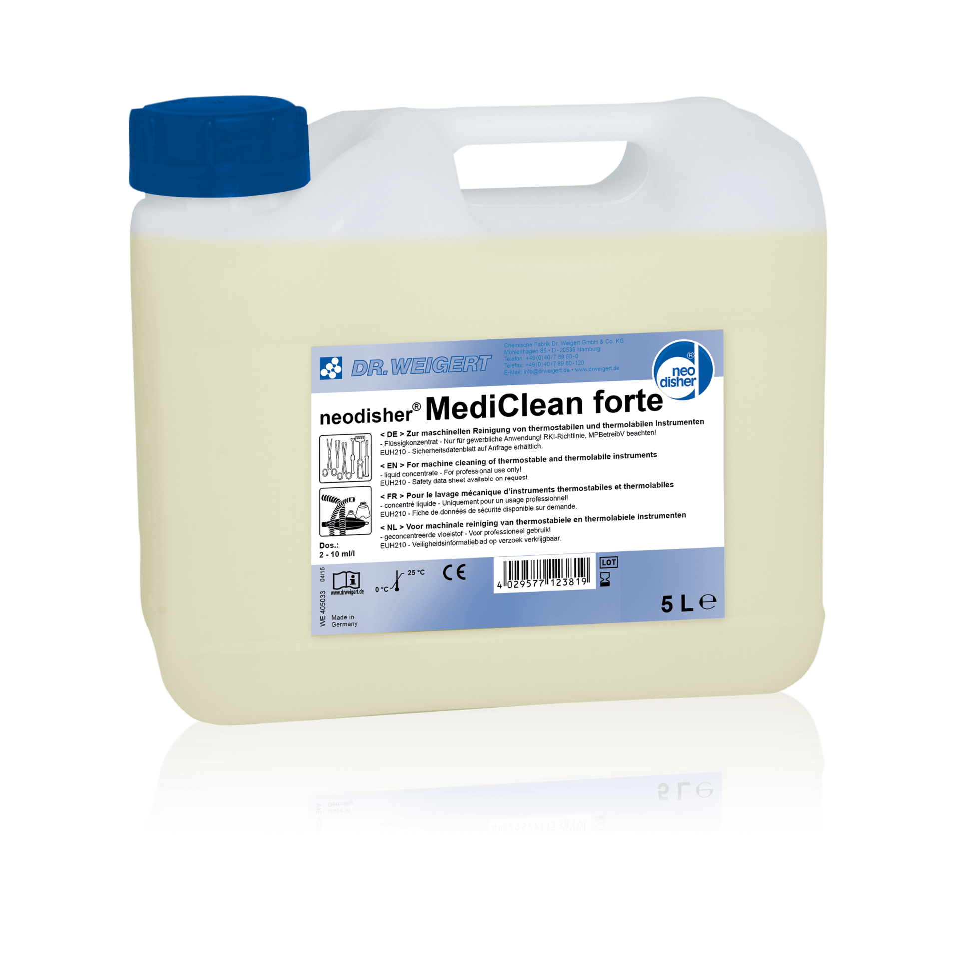 🌸 neodisher MediClean forte Reiniger 5 l 🌸 neodisher MediClean forte Reiniger 5 l