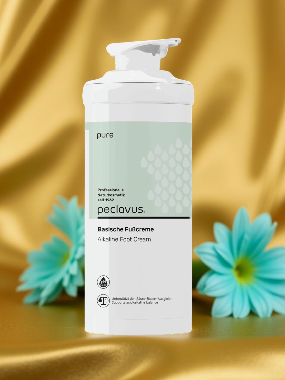 Peclavus pure Basische Fusscreme, 500 ml