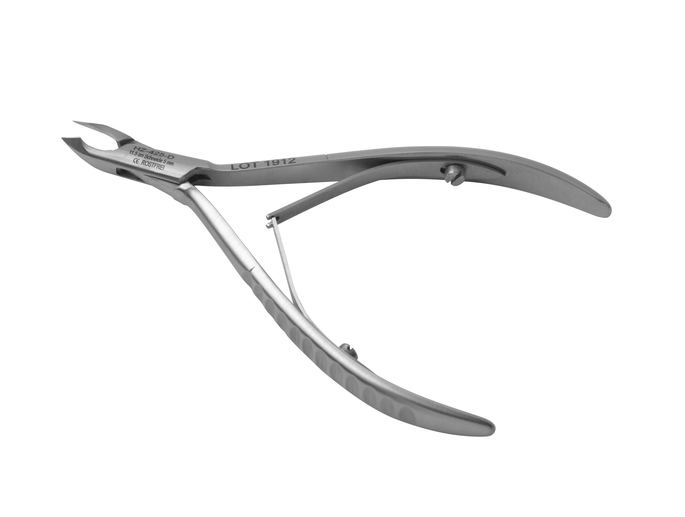 Tadelia® Professional Hautzange für diabetische Fußpflege | HZ-425-D | Länge 11,5 cm Schneide 5 mm  Tadelia® Professional Hautzange für diabetische Fußpflege | HZ-425-D | Länge 11,5 cm Schneide 5 mm