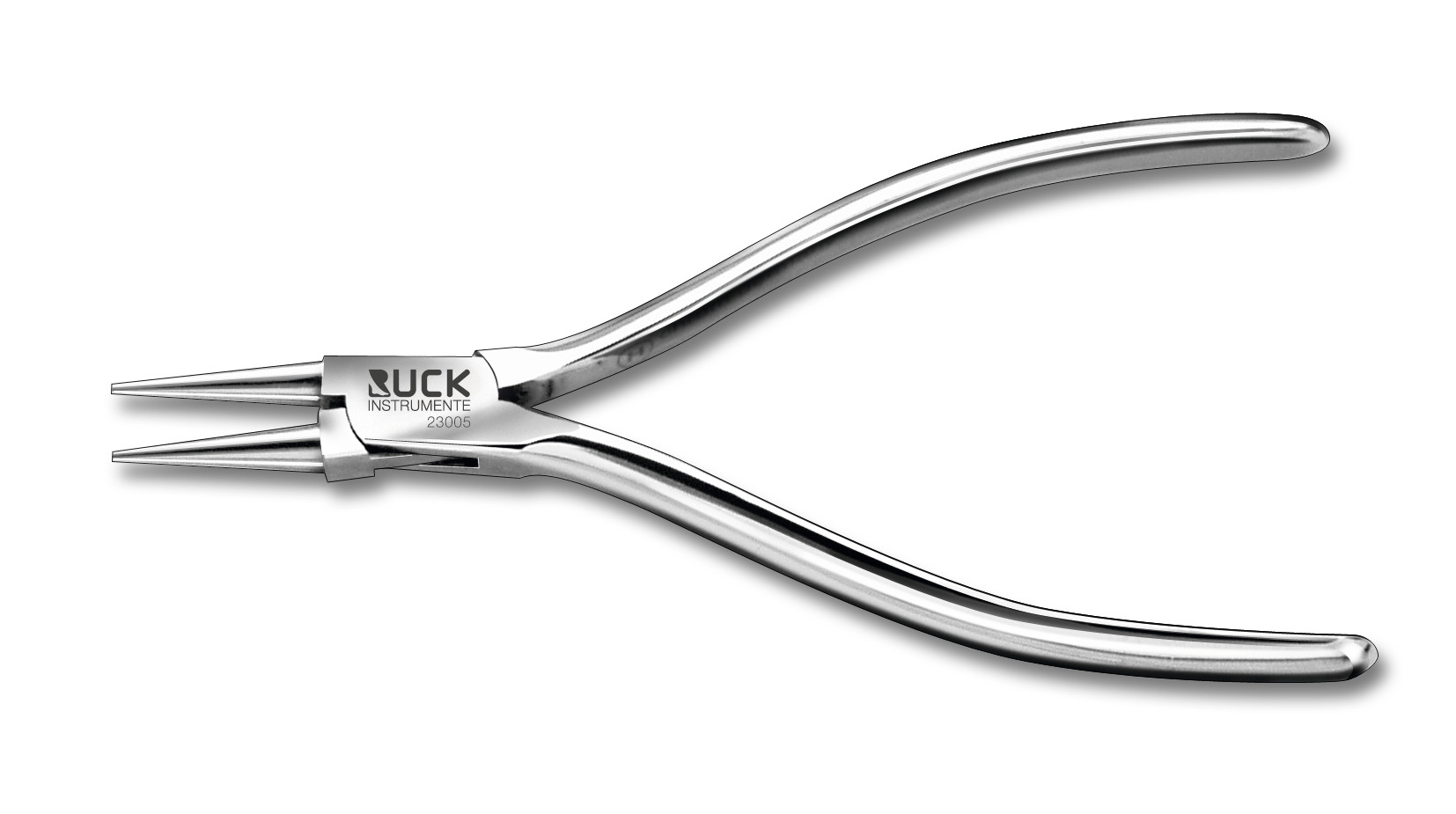 RUCK INSTRUMENTE Kleine Rundzange Form spitz, Backen glatt RUCK INSTRUMENTE Kleine Rundzange Form spitz, Backen glatt