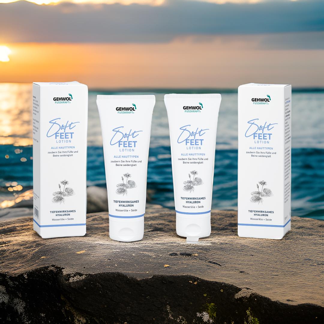 Vorteilspack GEHWOL FUSSKRAFT Soft Feet Lotion 4x125 ml (500 ml) Vorteilspack GEHWOL FUSSKRAFT Soft Feet Lotion 4x125 ml (500 ml)