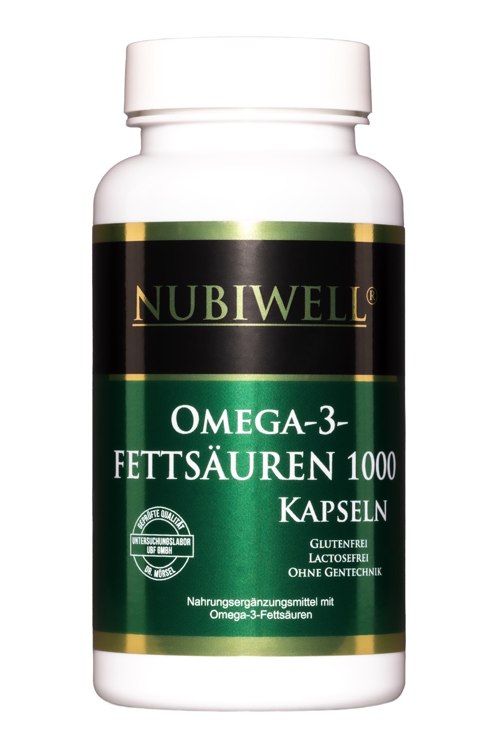Nubiwell Omega 3 Fettsäuren 1000 | 60 Kapseln