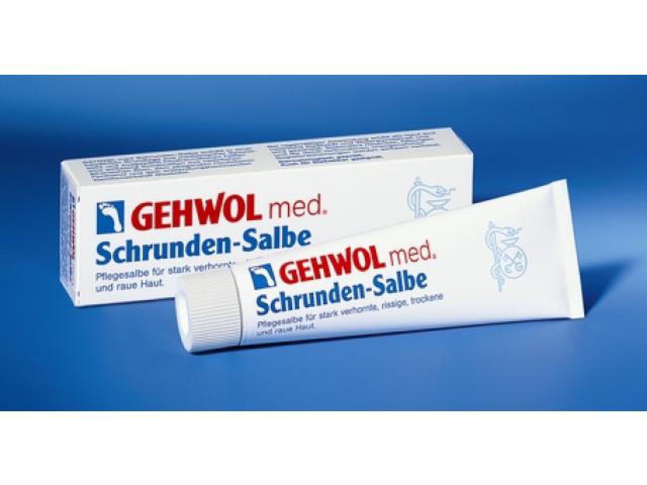 GEHWOL med Schrunden-Salbe | 6x 75 ml (450 ml)