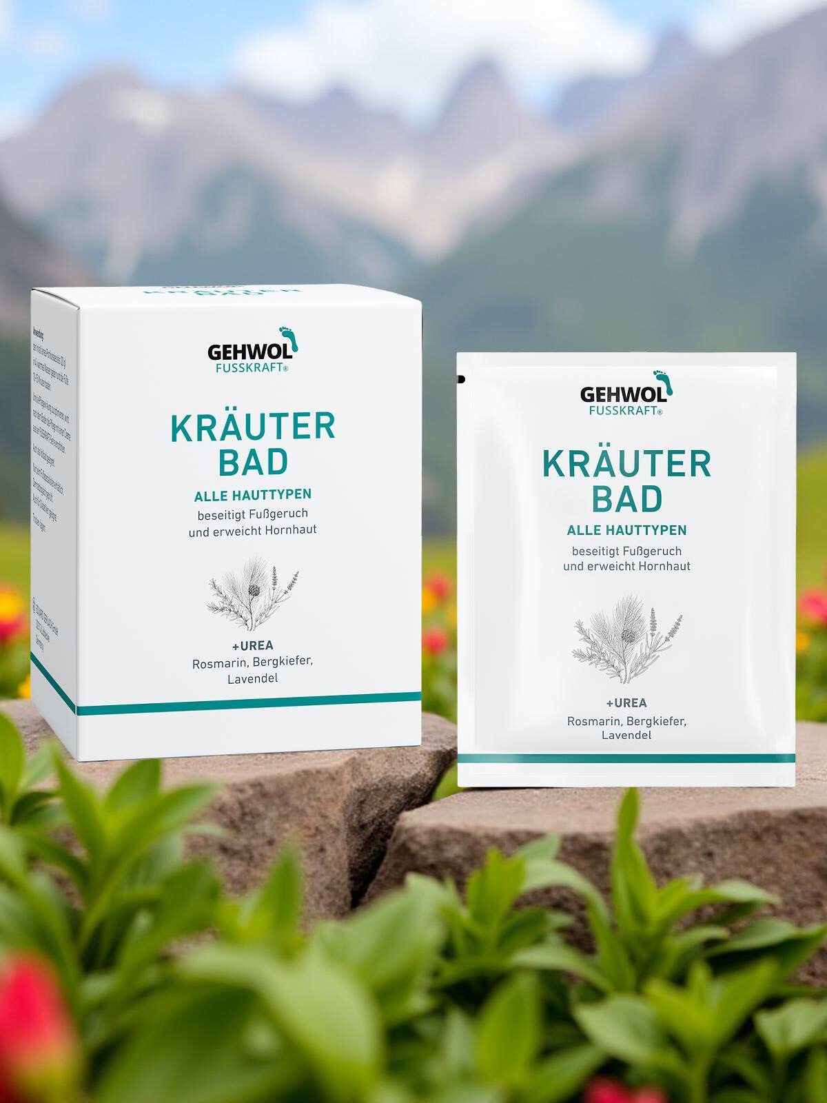 GEHWOL FUSSKRAFT Kräuter Bad 10 Beutel 200 g