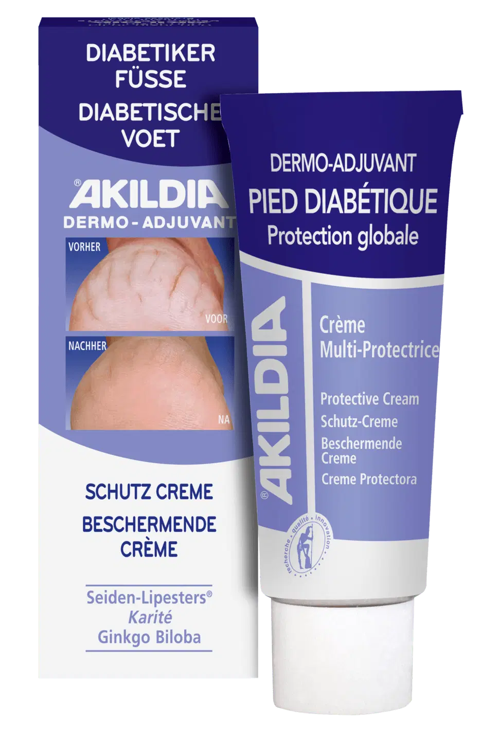 AKILEINE - AKILDIA, Schutz-Creme, 75 ml Tube