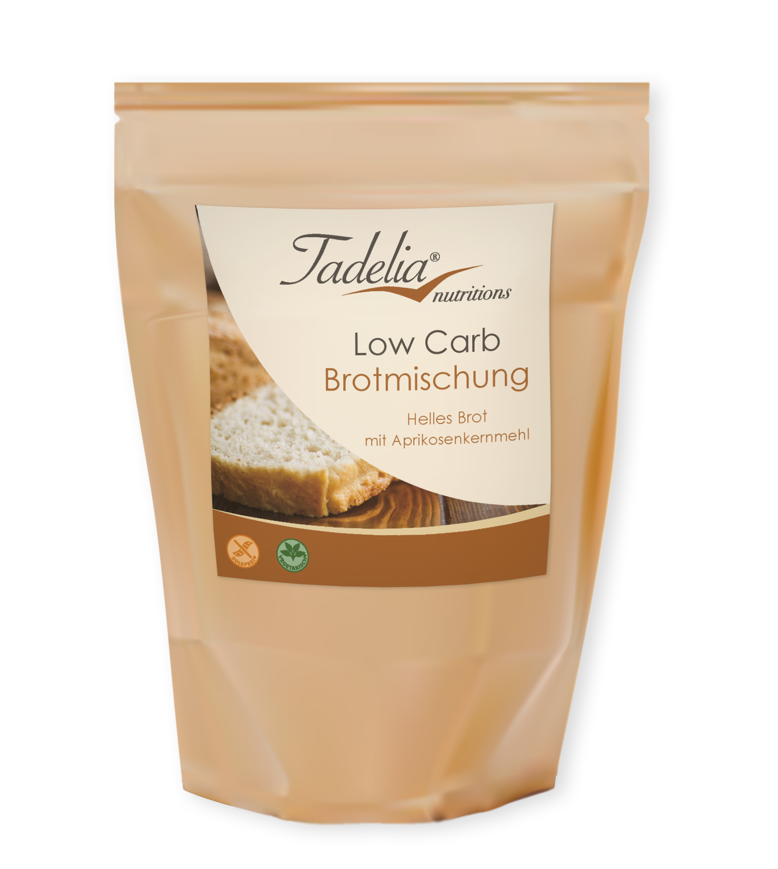 Tadelia® Low Carb Brotmischung Helles Brot mit Aprikosenkernmehl 250g | HCG Stoffwechselkur Tadelia® Low Carb Brotmischung Helles Brot mit Aprikosenkernmehl 250g | HCG Stoffwechselkur
