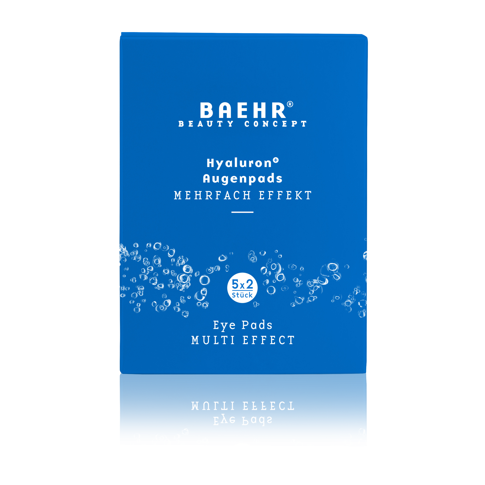 BAEHR BEAUTY CONCEPT Hyaluron+ Augenpads, 1 Pack (5 Paar)