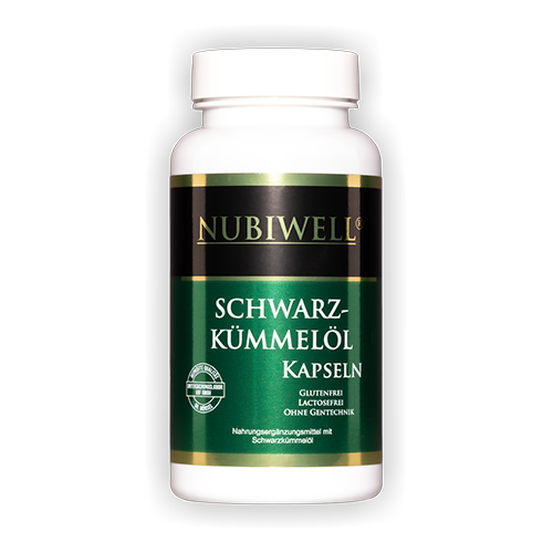 Nubiwell Schwarzkümmelöl 100 Kapseln á 745 mg = 74,5 g Nubiwell Schwarzkümmelöl 100 Kapseln á 745 mg = 74,5 g