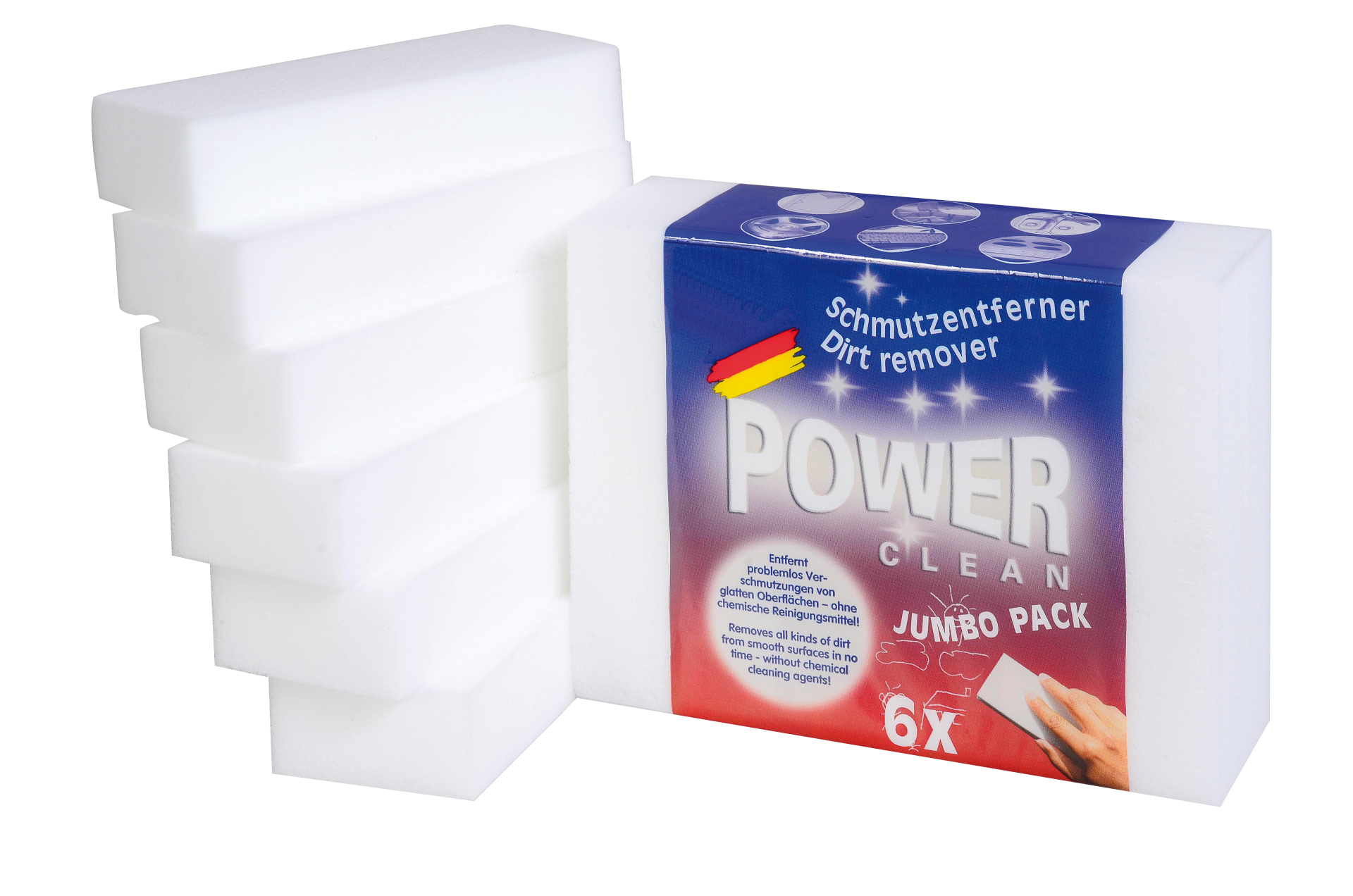Putzschwämme weiß 6 Stk. Putzschwämme weiß 6 Stk.