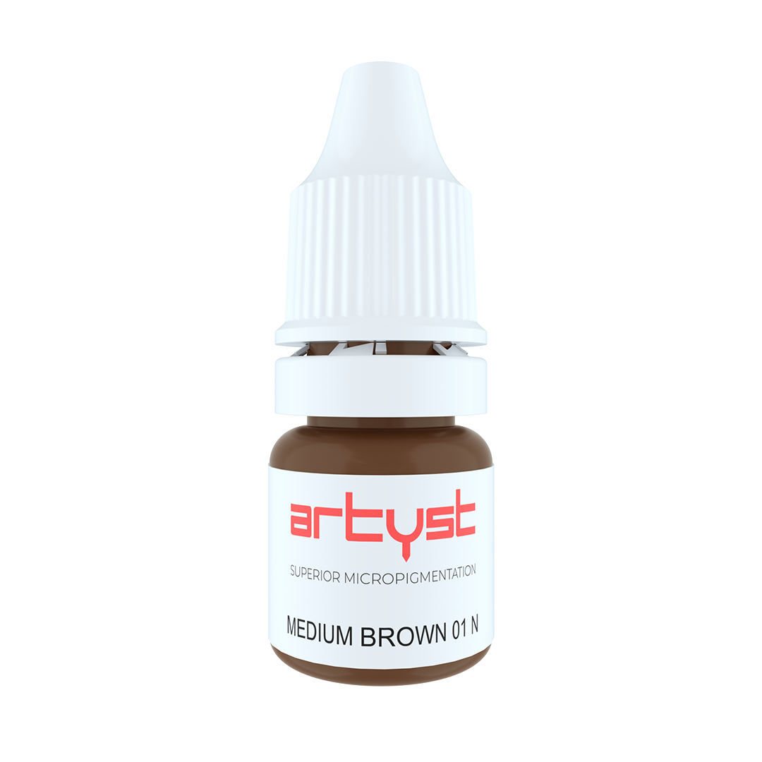 ARTYST Augenbrauen-Pigmente Medium Brown 01 Neutral 10 ml