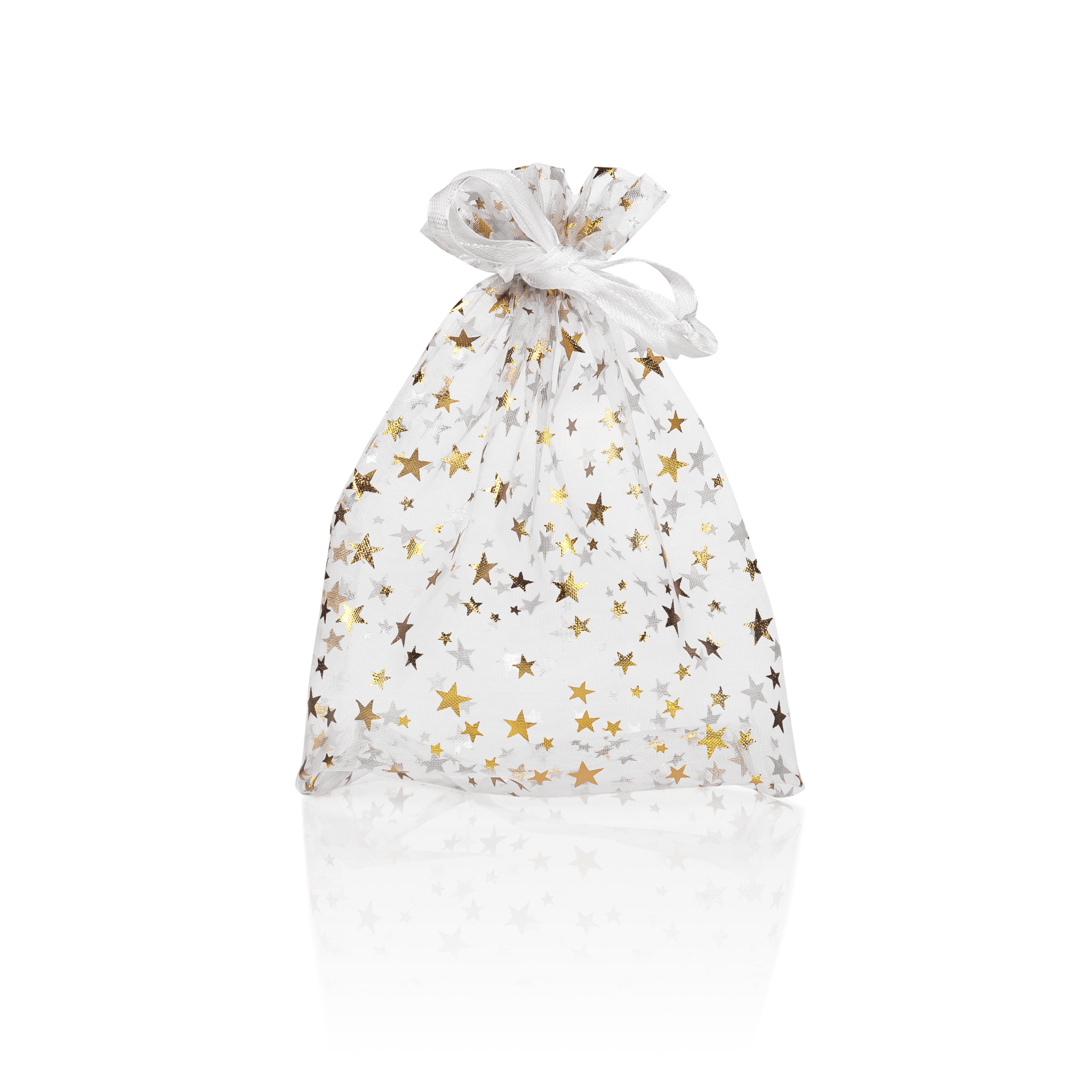 BAEHR Organzabeutel Sterne, 14 x 19 cm, 1 Pack (25 Stk.) BAEHR Organzabeutel Sterne, 14 x 19 cm, 1 Pack (25 Stk.)