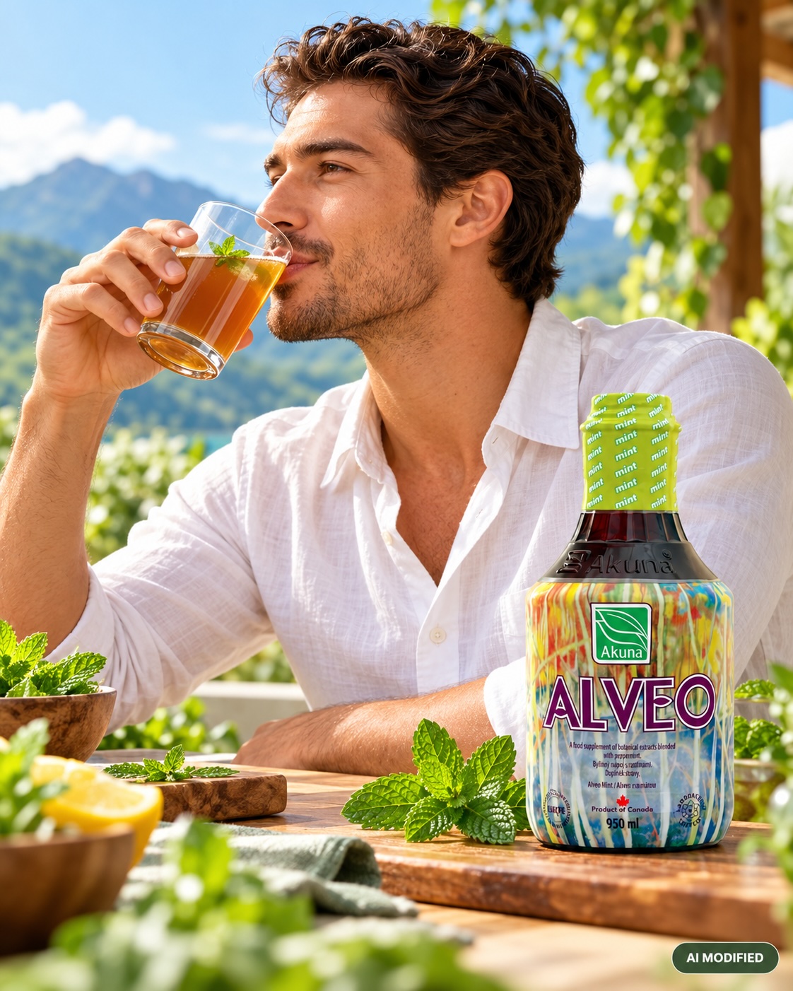 AKUNA ALVEO 950 ml mint