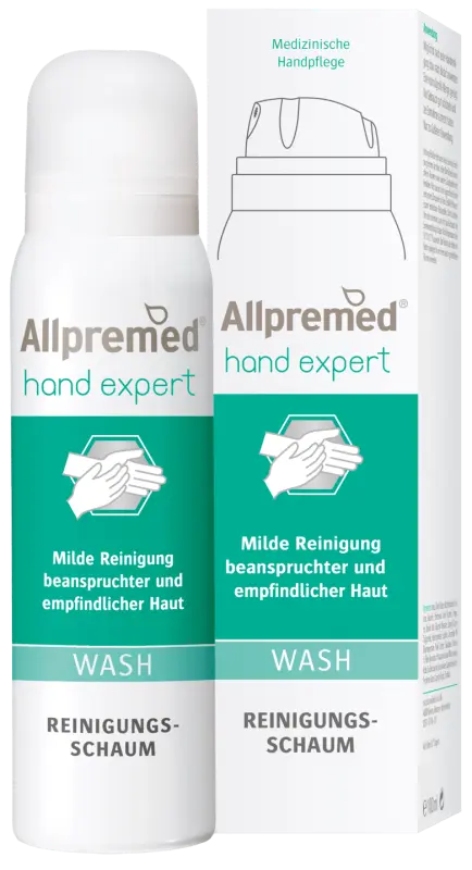 Allpremed hand expert, hand expert Reinigungs-Schaum WASH 100 ml