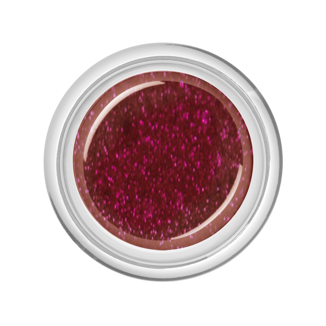 BAEHR BEAUTY CONCEPT - NAILS Colour-Gel Glitter Cranberry Fine 5 ml