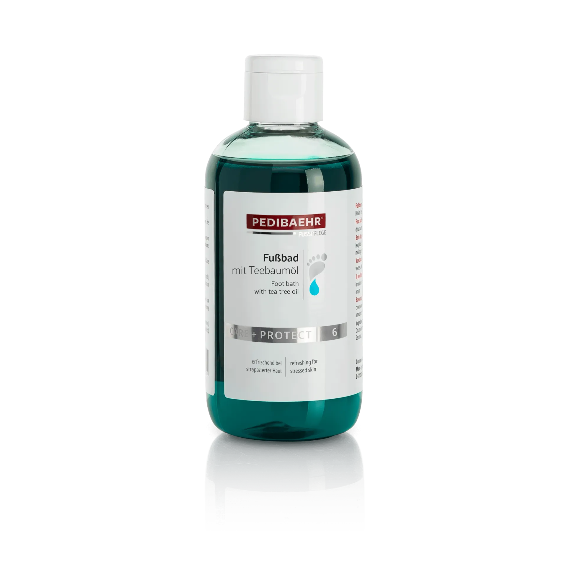 PEDIBAEHR Fußbad mit Teebaumöl 200 ml