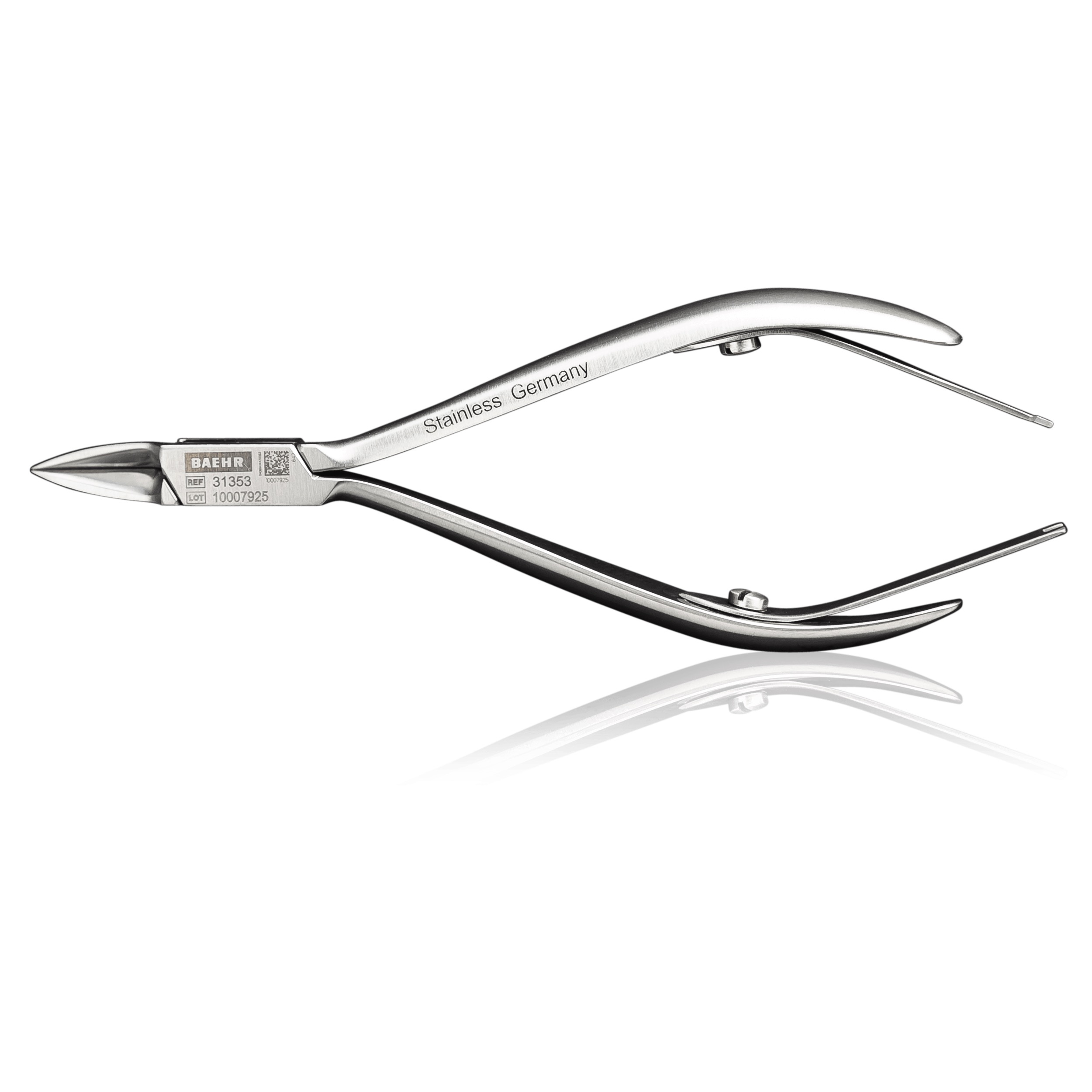 BAEHR PODOLINE Eckenzange spitz 11,5 cm BAEHR PODOLINE Eckenzange spitz 11,5 cm