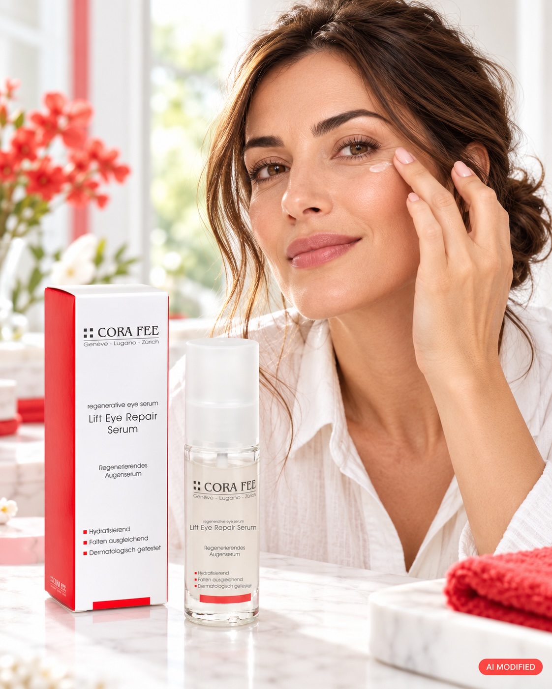 Cora Fee Lift Eye Repair Serum 30 ml Dispenser