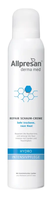 Allpresan Derma med Repair Schaum-Creme HYDRO INTENSIVPFLEGE, 200 ml