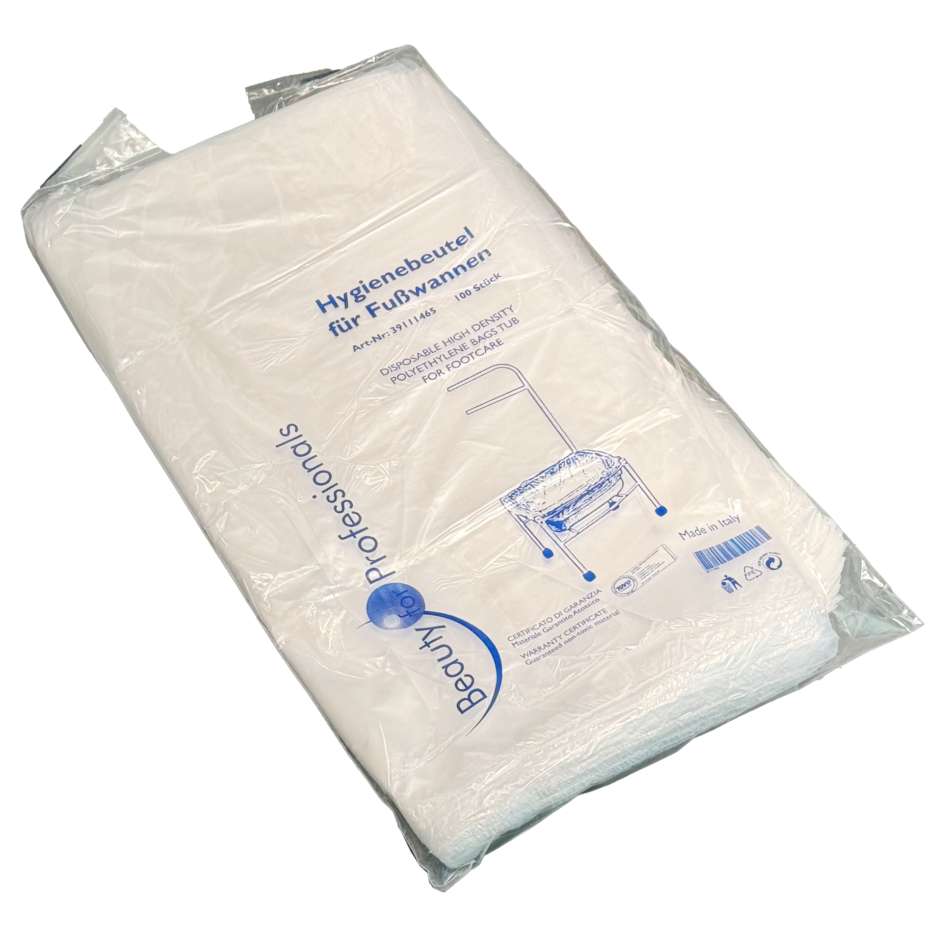 Hygienebeutel für Fußbad/Fußwanne 100 Stück