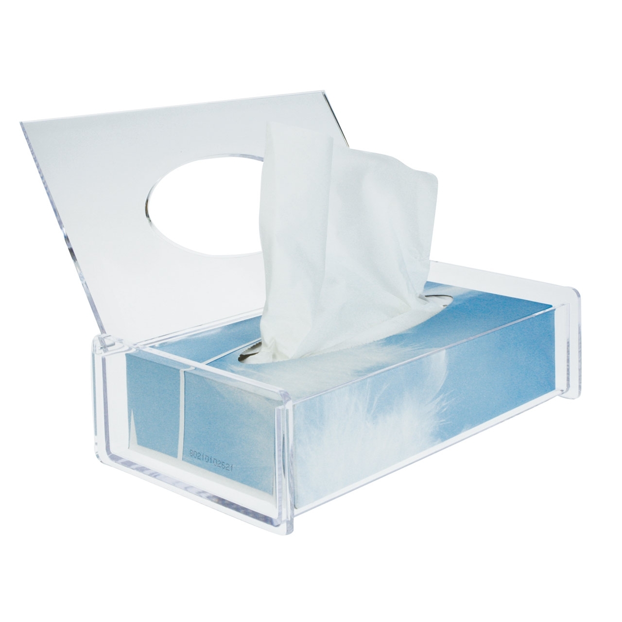 BAEHR Box für Kosmetiktücher und Taschentücher transparent
