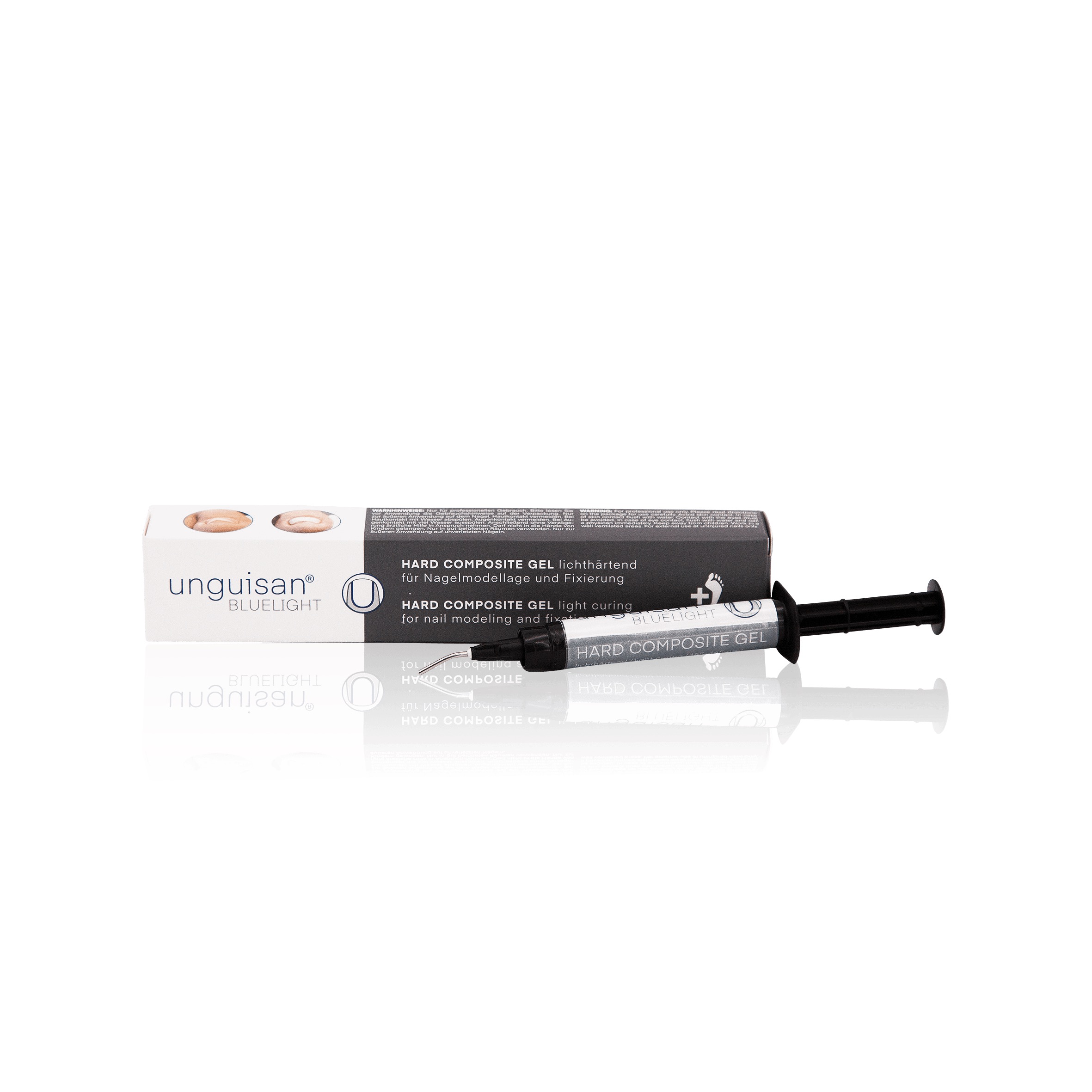 UNGUISAN Blue Light Gel Hart | Composite Gel 4 g UNGUISAN Blue Light Gel Hart | Composite Gel 4 g