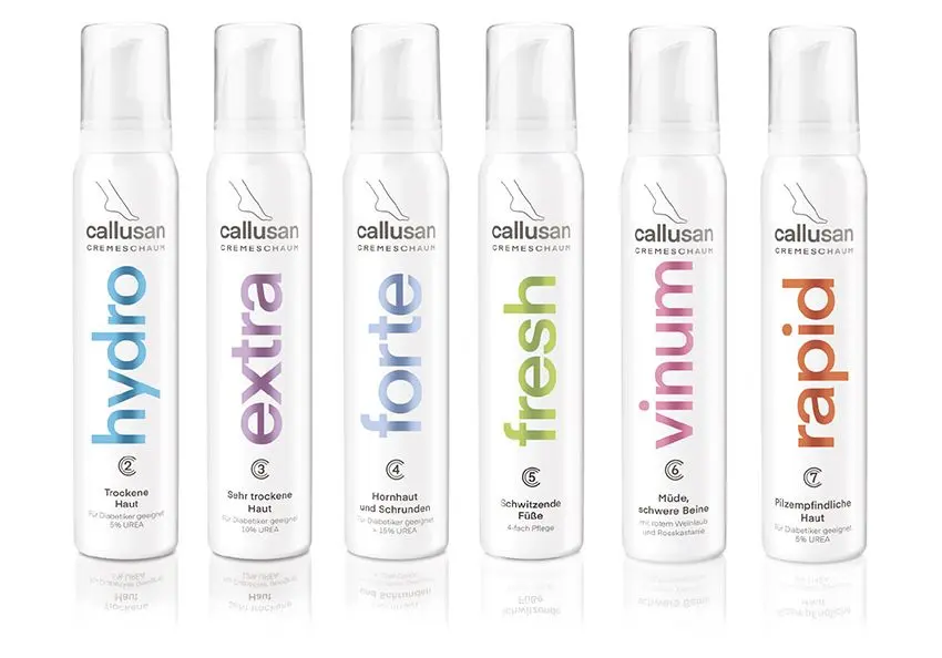 Callusan Cremeschaum Set Callusan Cremeschaum Set