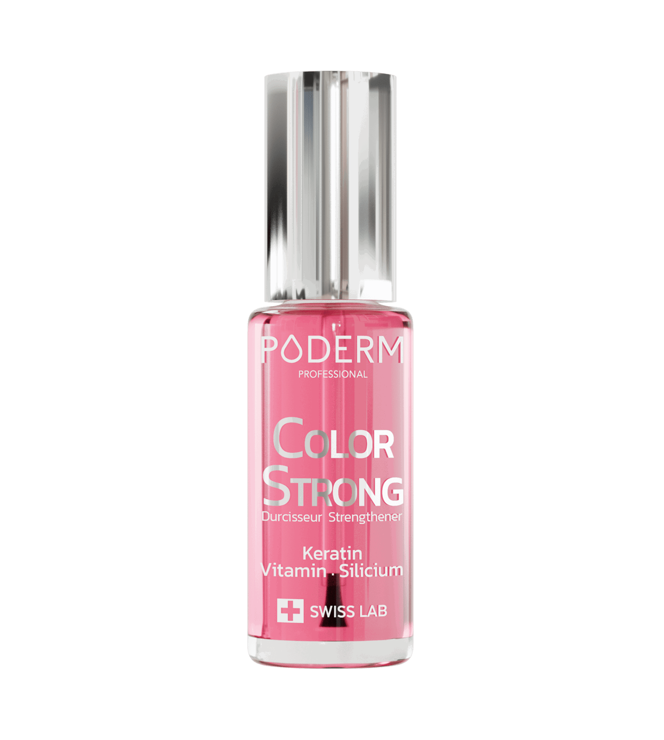 PODERM PFLEGELACK Nagelhärter Color Strong, 8 ml, Gloss Éclat 310