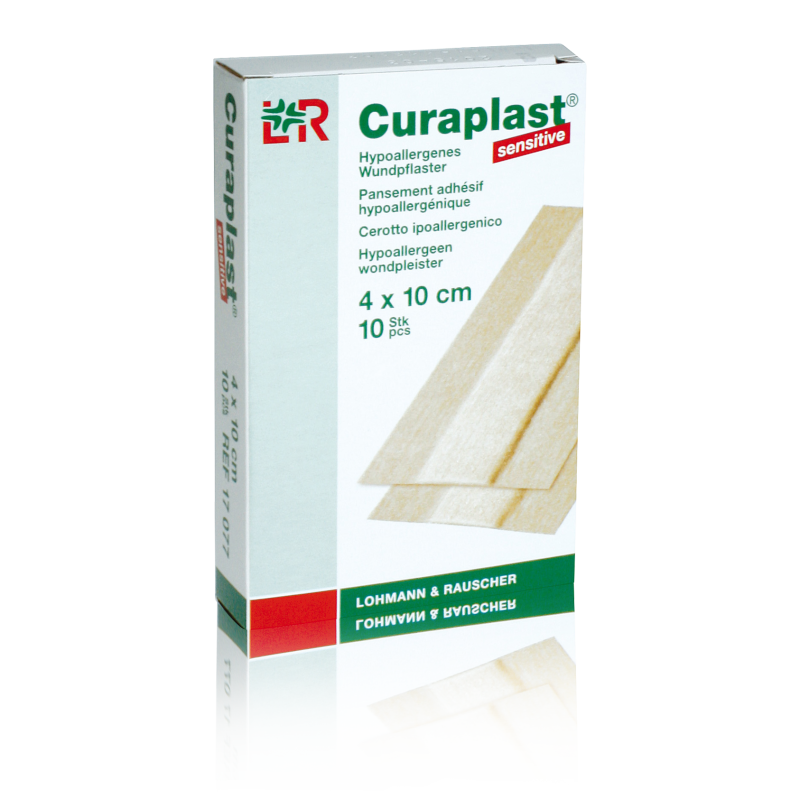 LR Curaplast sensitive 4 cm x 10 cm, 1 Pack (10 Stk.) LR Curaplast sensitive 4 cm x 10 cm, 1 Pack (10 Stk.)