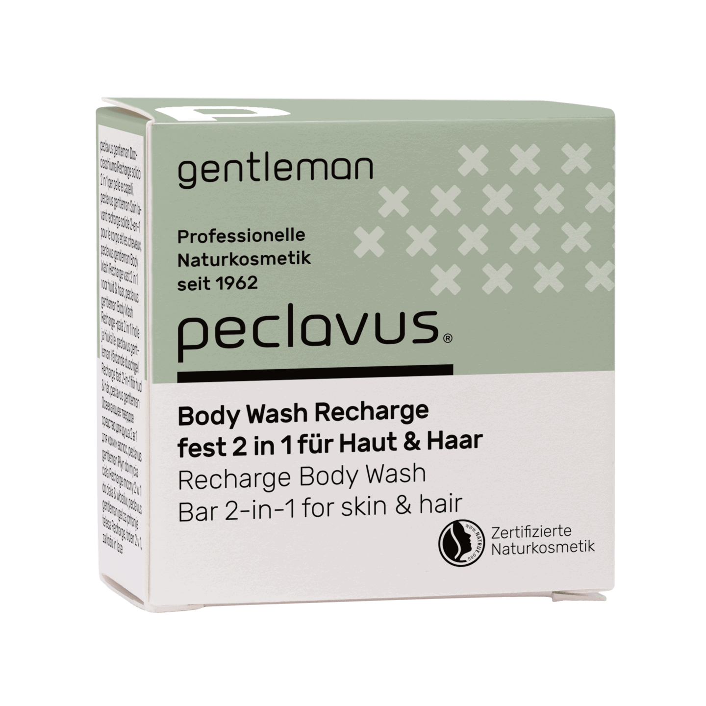 Peclavus gentleman Body Wash Recharge fest 2 in 1 für Haut & Haar, 30g