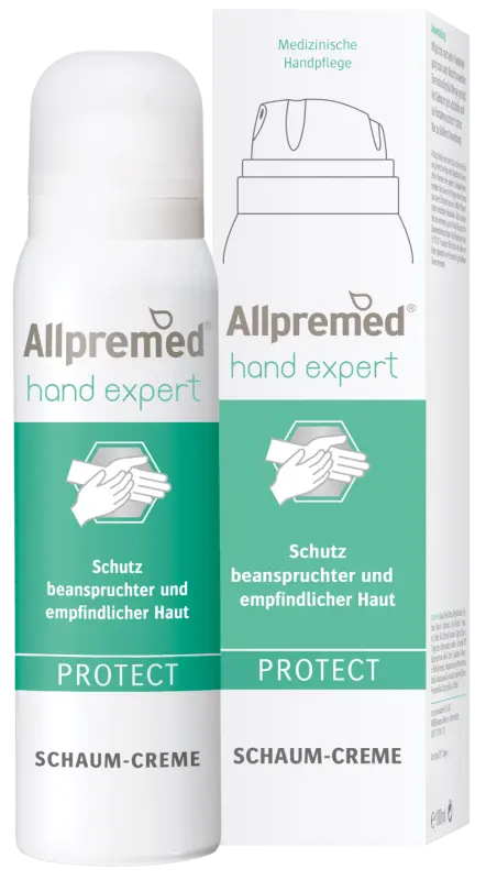 Allpremed hand expert Schaum-Creme PROTECT 100 ml